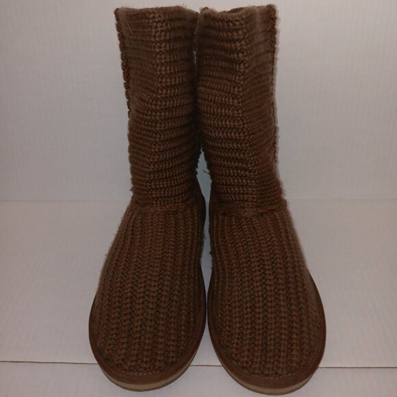 SKECHERS USA KNITTED SWEATER BOOTS - Picture 11 of 13